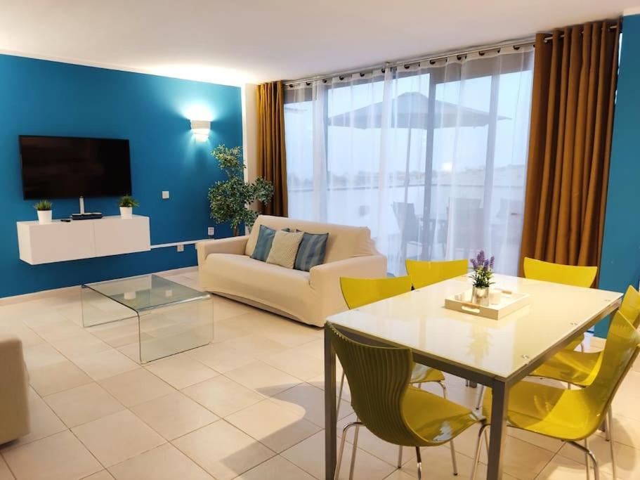 Casa Azul 2Bedroom Apartment & Ocean View Terrace Wifi Premium Costa Calma Exterior foto