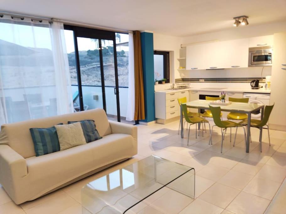 Casa Azul 2Bedroom Apartment & Ocean View Terrace Wifi Premium Costa Calma Exterior foto